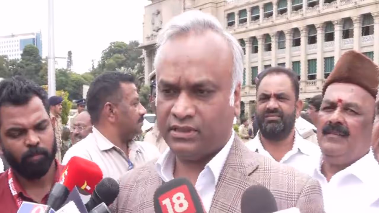 Karnataka Minister Priyank Kharge (Photo/ANI) Karnataka Minister Priyank Kharge (Photo/ANI)