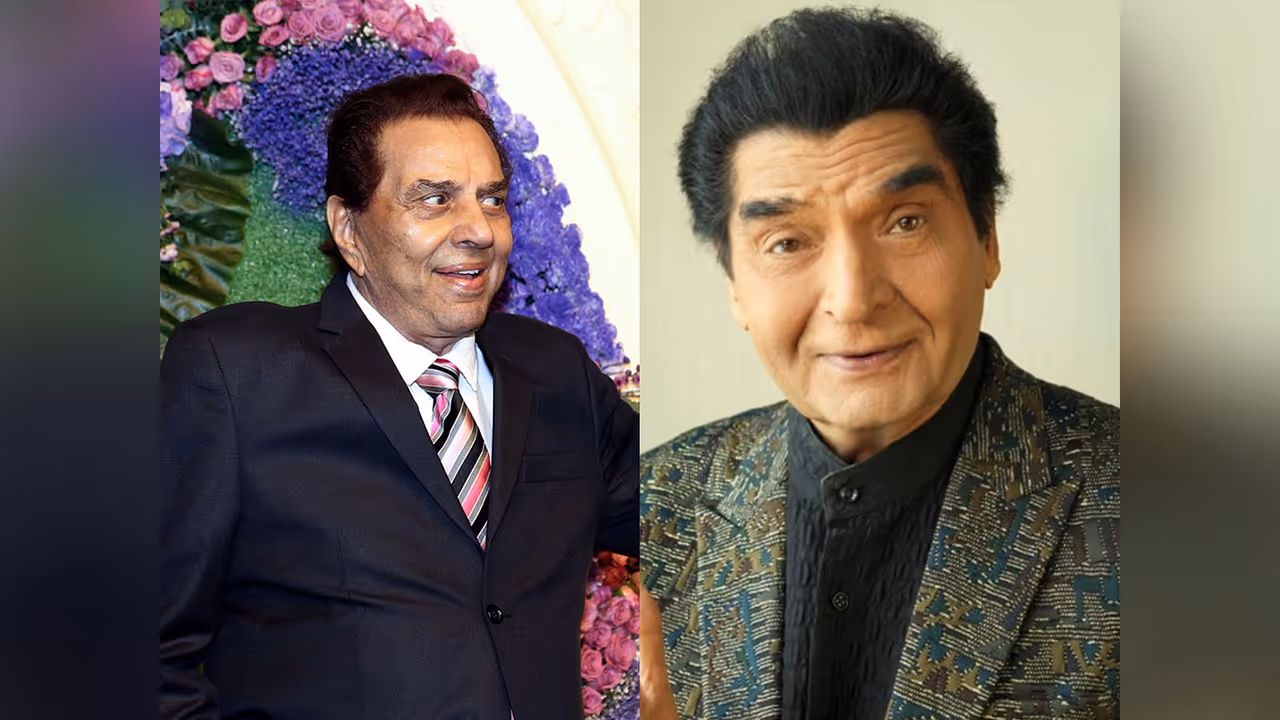 Asrani shares screen with Dharmendra (Photo/ANI/Instagram@asraniofficial) Asrani shares screen with Dharmendra (Photo/ANI/Instagram@asraniofficial)