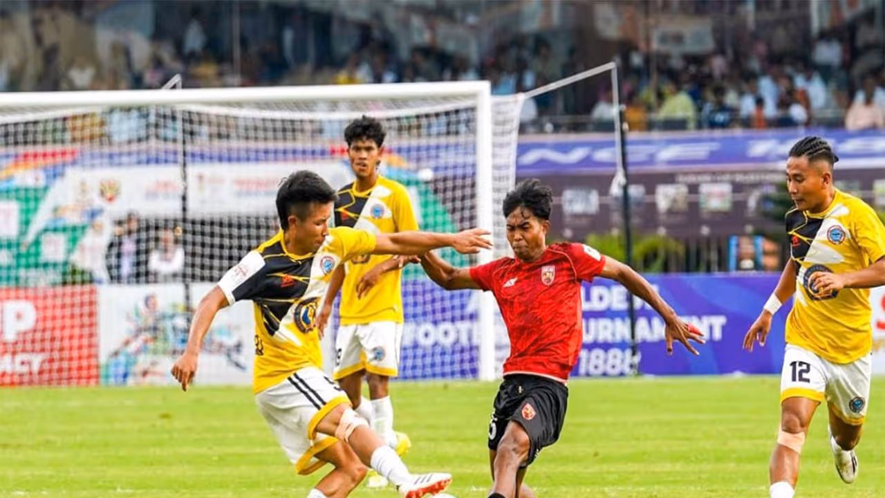 SC Delhi and FC Raengdai players in action (Photo: Durand Cup) SC Delhi and FC Raengdai players in action (Photo: Durand Cup)