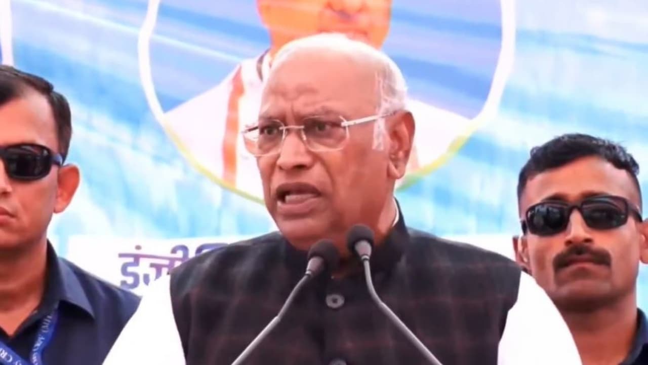 Congress president Mallikarjun Kharge (Photo/ANI) Congress president Mallikarjun Kharge (Photo/ANI)
