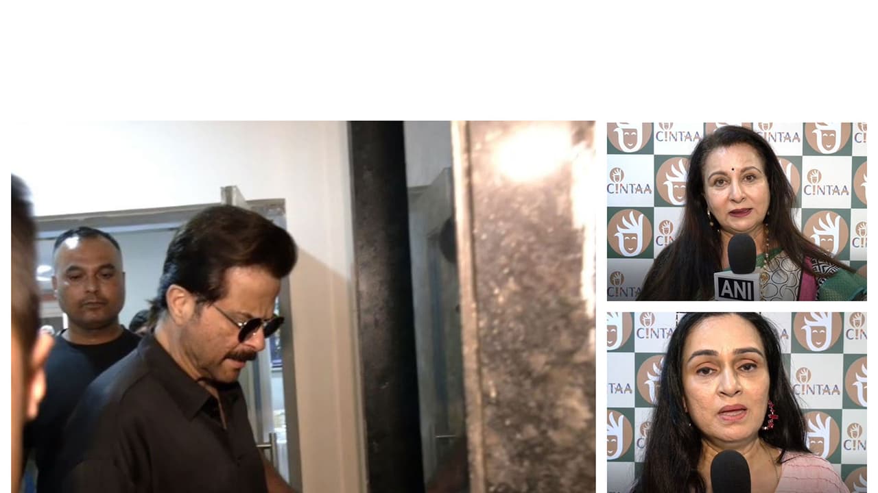 Actor Anil Kapoor, Poonam Dhillon and Padmini Kolhapure (Image source: ANI) Actor Anil Kapoor, Poonam Dhillon and Padmini Kolhapure (Image source: ANI)