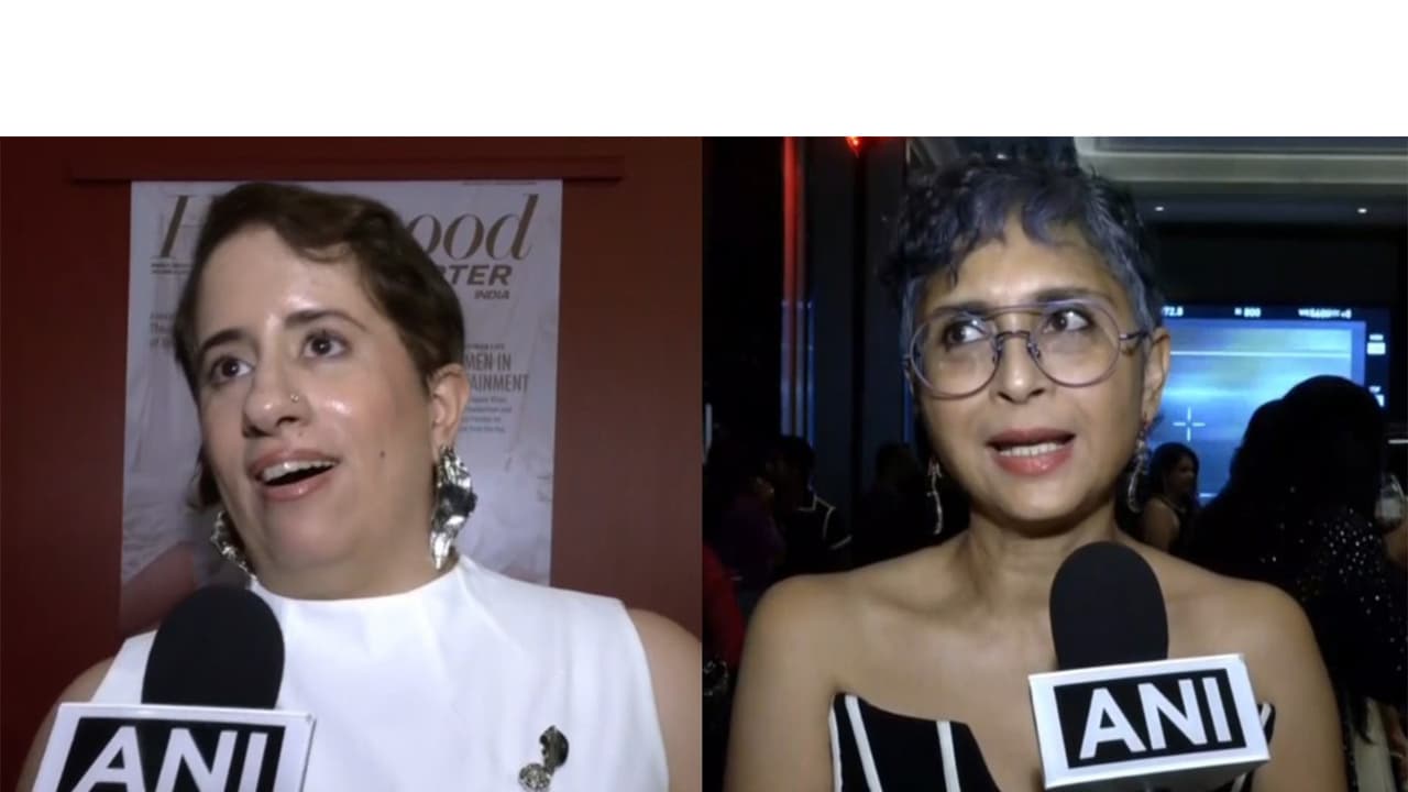 Guneet Monga, Kiran Rao (Photos/ANI) Guneet Monga, Kiran Rao (Photos/ANI)