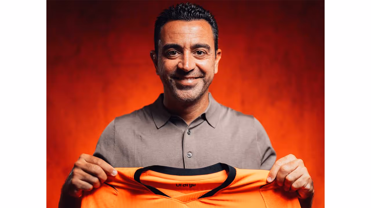 Xavi Hernandez. (Photo: @OnsOranje X) Xavi Hernandez. (Photo: @OnsOranje X)