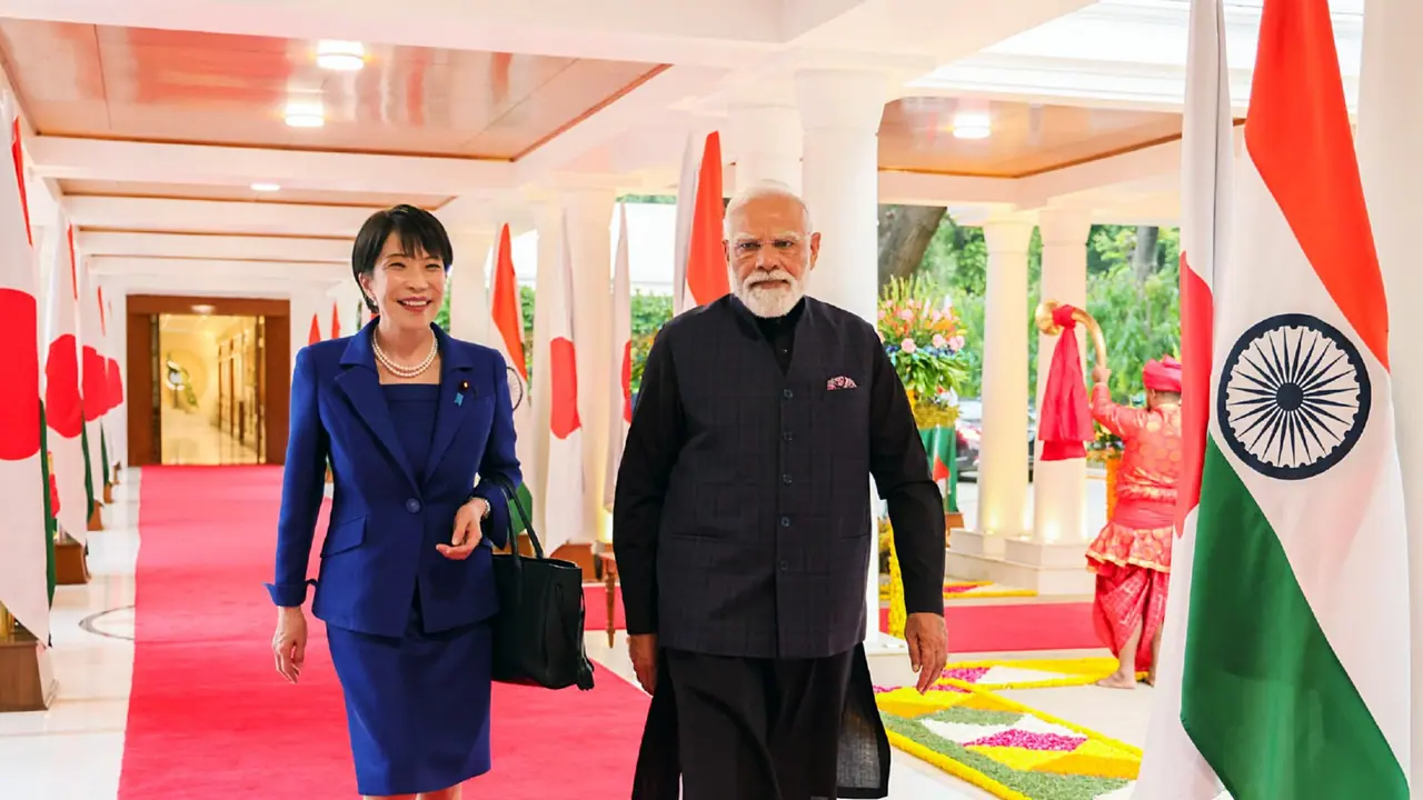 PM Narendra Modi and Japanese PM Sanae Takaichi (File Photo/ANI) PM Narendra Modi and Japanese PM Sanae Takaichi (File Photo/ANI)