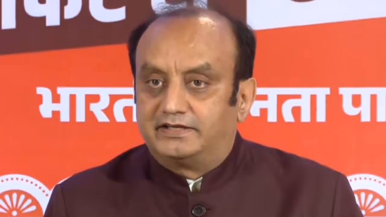 Bharatiya Janata Party (BJP) MP Sudhanshu Trivedi (Photo/ANI)
