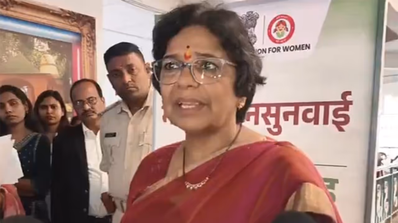 Chairperson, National Commission for Women, Vijaya Kishore Rahatkar (Photo/ANI) Chairperson, National Commission for Women, Vijaya Kishore Rahatkar (Photo/ANI)