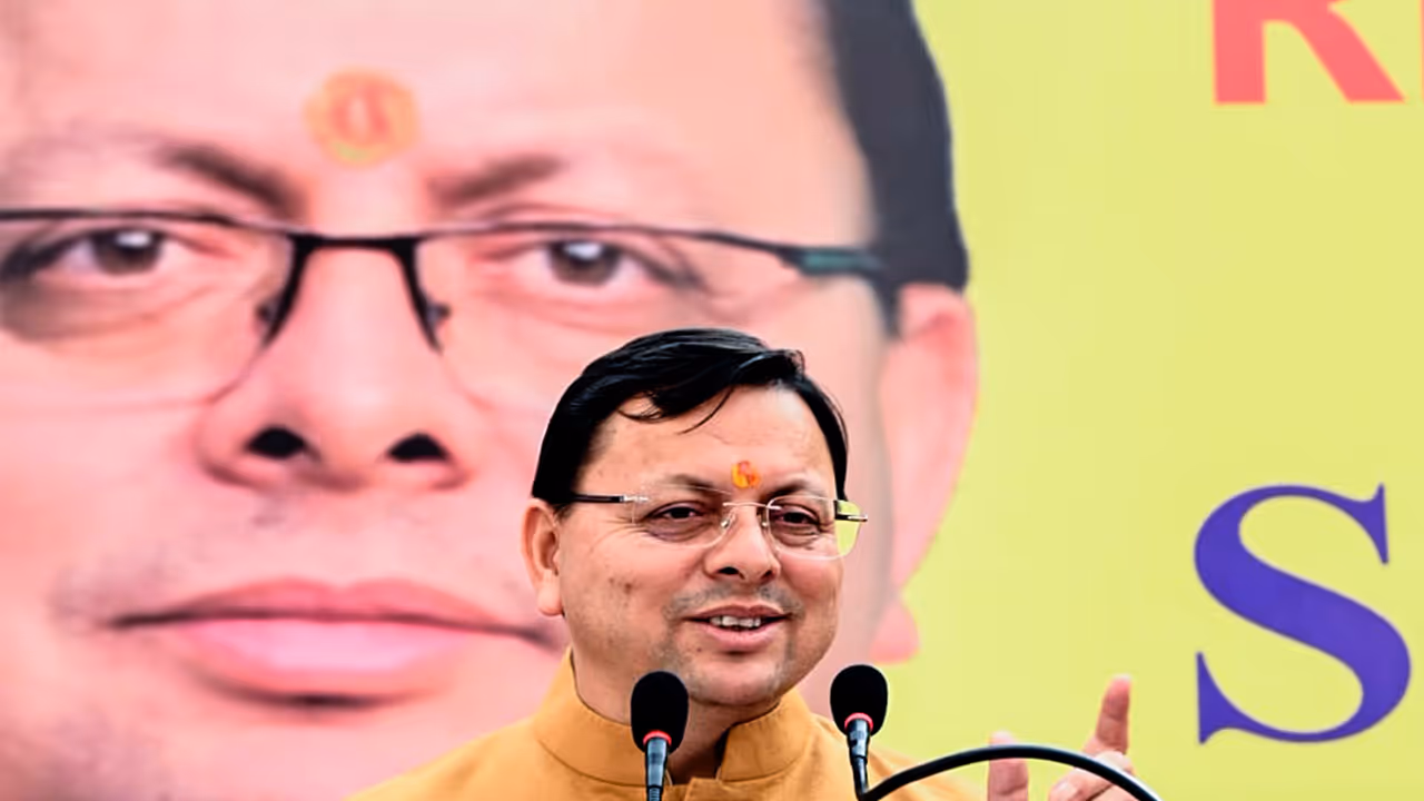 Uttarakhand Chief Minister Pushkar Singh Dhami (Photo/ANI)