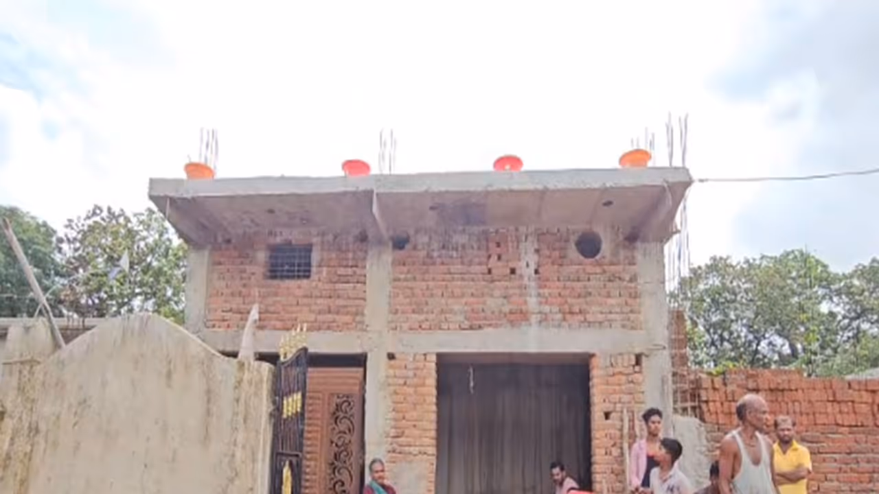 The residence of Deepak Ratrey in Chhattisgarh who was killed in Kulgam terror attack in Jammu and Kashmir. (Photo/ANI) The residence of Deepak Ratrey in Chhattisgarh who was killed in Kulgam terror attack in Jammu and Kashmir. (Photo/ANI)