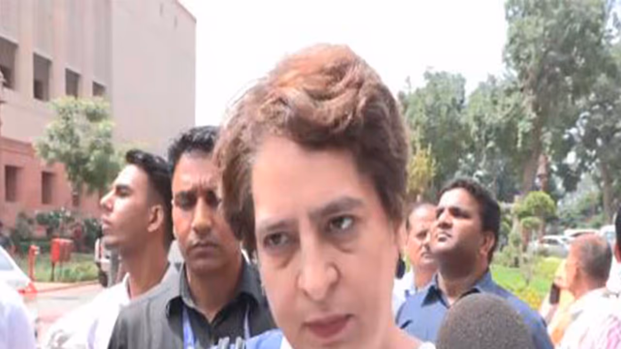Congress MP Priyanka Gandhi Vadra (Photo/ANI) Congress MP Priyanka Gandhi Vadra (Photo/ANI)