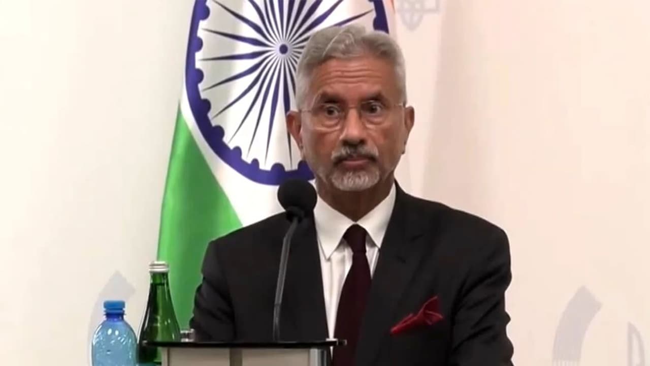 External Affairs Minister S Jaishankar (Photo/ANI) External Affairs Minister S Jaishankar (Photo/ANI)