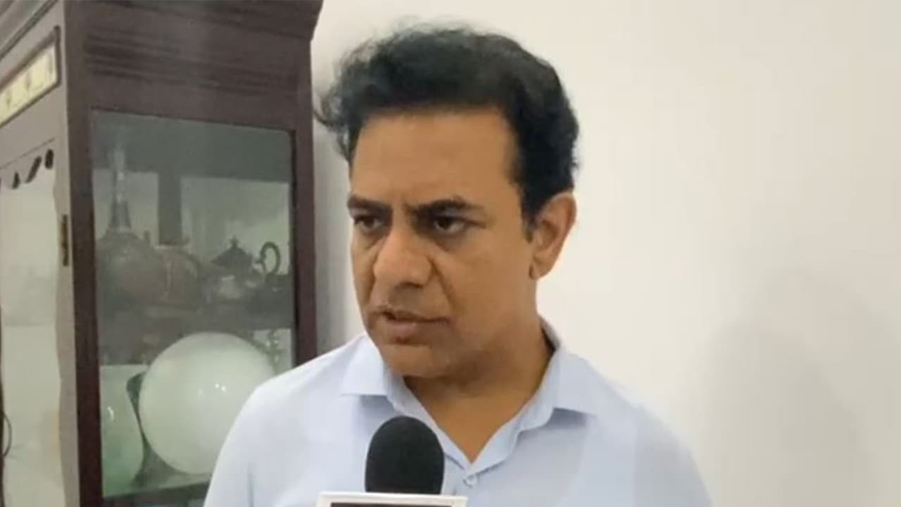 BRS Working president KT Rama Rao (Photo: ANI) BRS Working president KT Rama Rao (Photo: ANI)