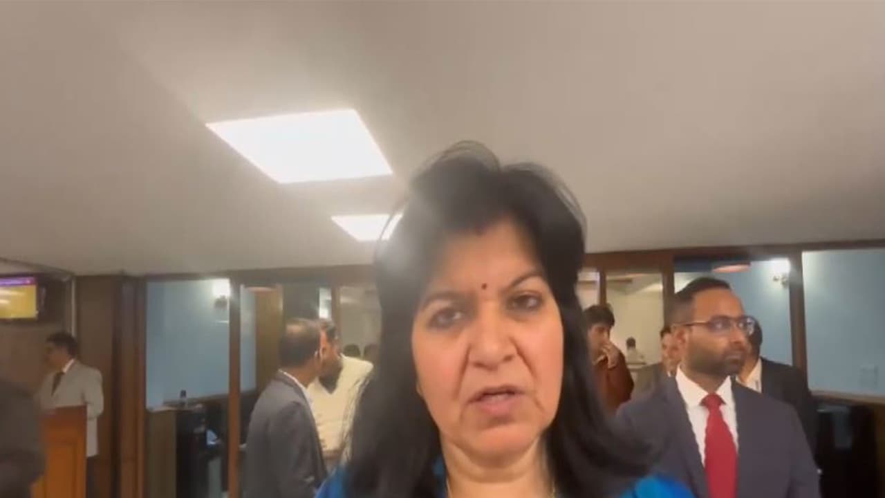 BJP MP Aparajita Sarangi (Photo/ANI) BJP MP Aparajita Sarangi (Photo/ANI)