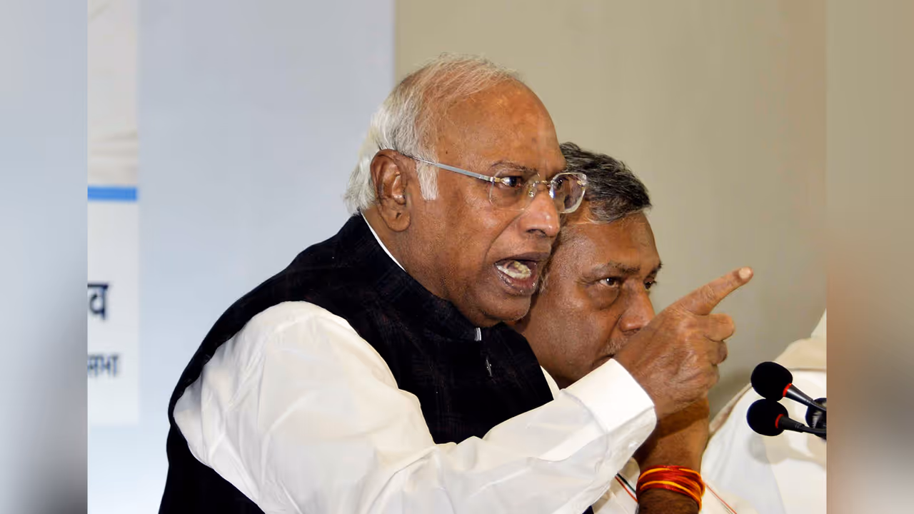 Congress president Mallikarjun Kharge (Photo: ANI)