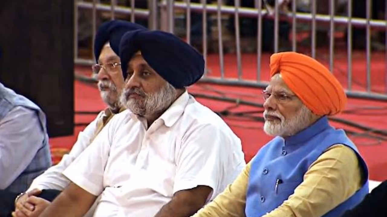 PM Narendra Modi and SAD chief Sukhbir Singh Badal (File Photo/ANI) PM Narendra Modi and SAD chief Sukhbir Singh Badal (File Photo/ANI)
