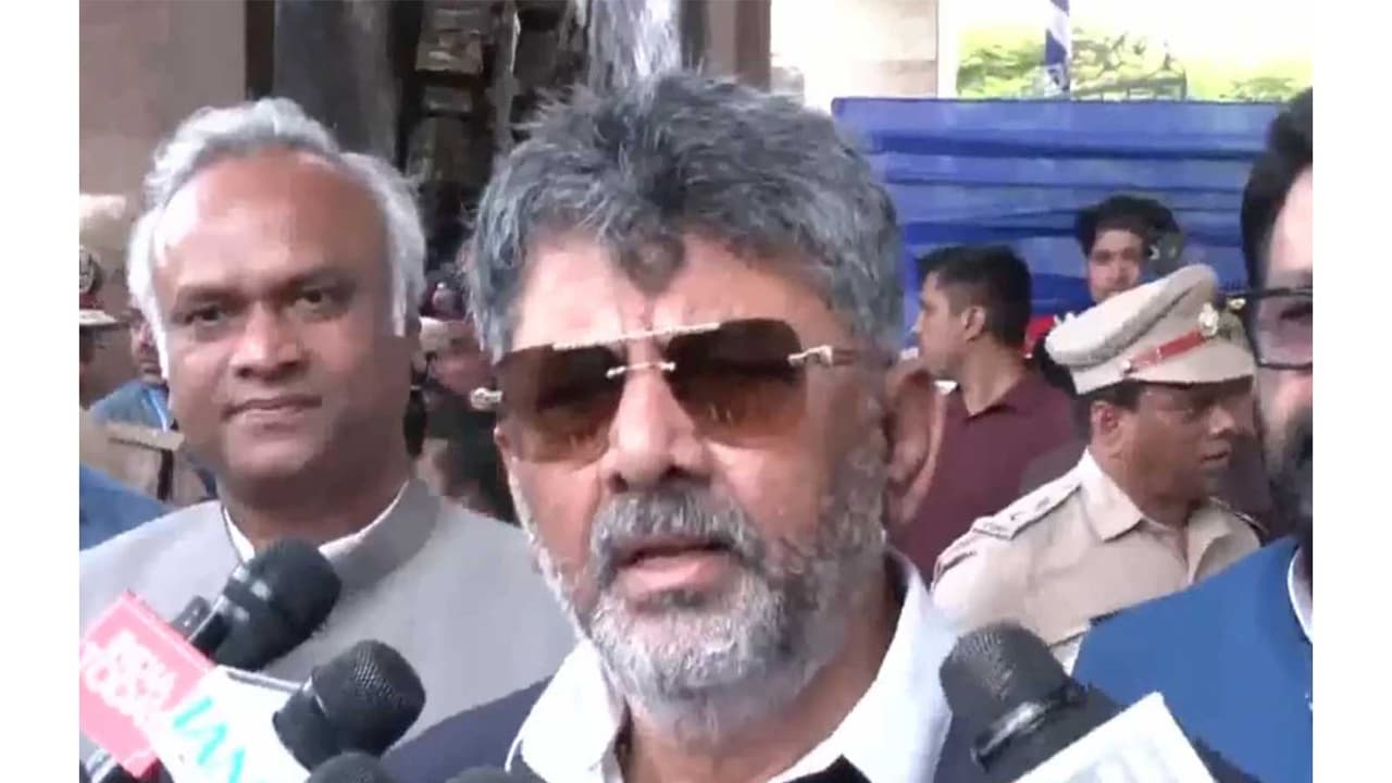 Karnataka CM DK Shivakumar (Photo/ANI) Karnataka CM DK Shivakumar (Photo/ANI)