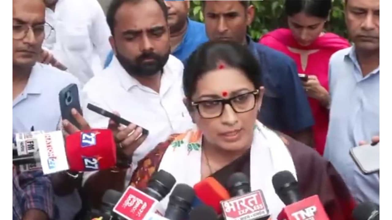 BJP National General Secretary Smriti Irani (Photo/ANI) BJP National General Secretary Smriti Irani (Photo/ANI)