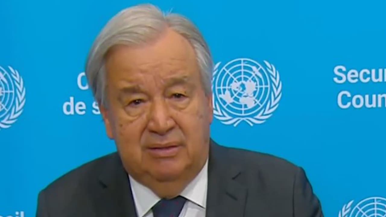 UN Secretary General António Guterres (Photo/X@antonioguterre) UN Secretary General António Guterres (Photo/X@antonioguterre)