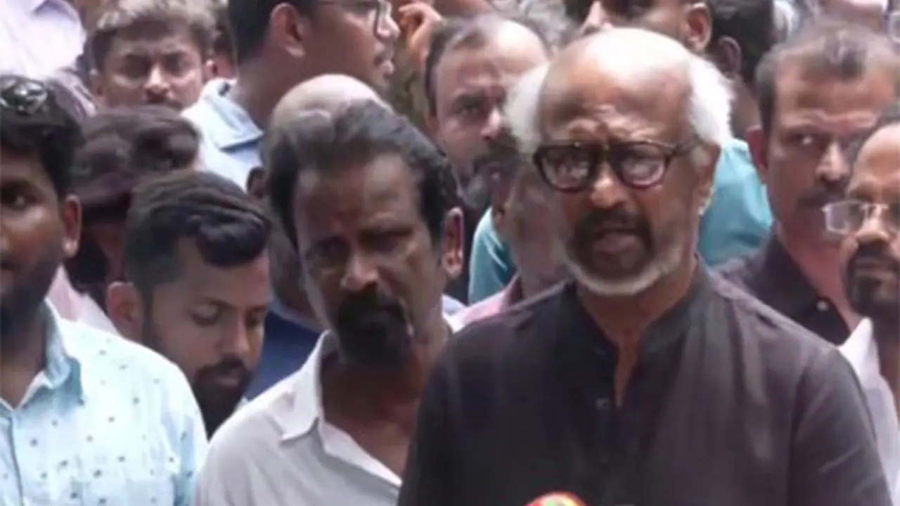 Veteran actor Rajinikanth (Photo/ANI) Veteran actor Rajinikanth (Photo/ANI)