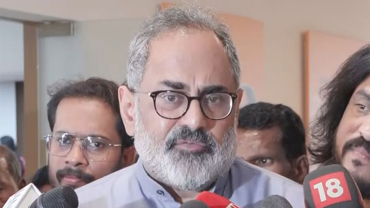 Kerala BJP President Rajeev Chandrasekhar (Photo/ANI) Kerala BJP President Rajeev Chandrasekhar (Photo/ANI)