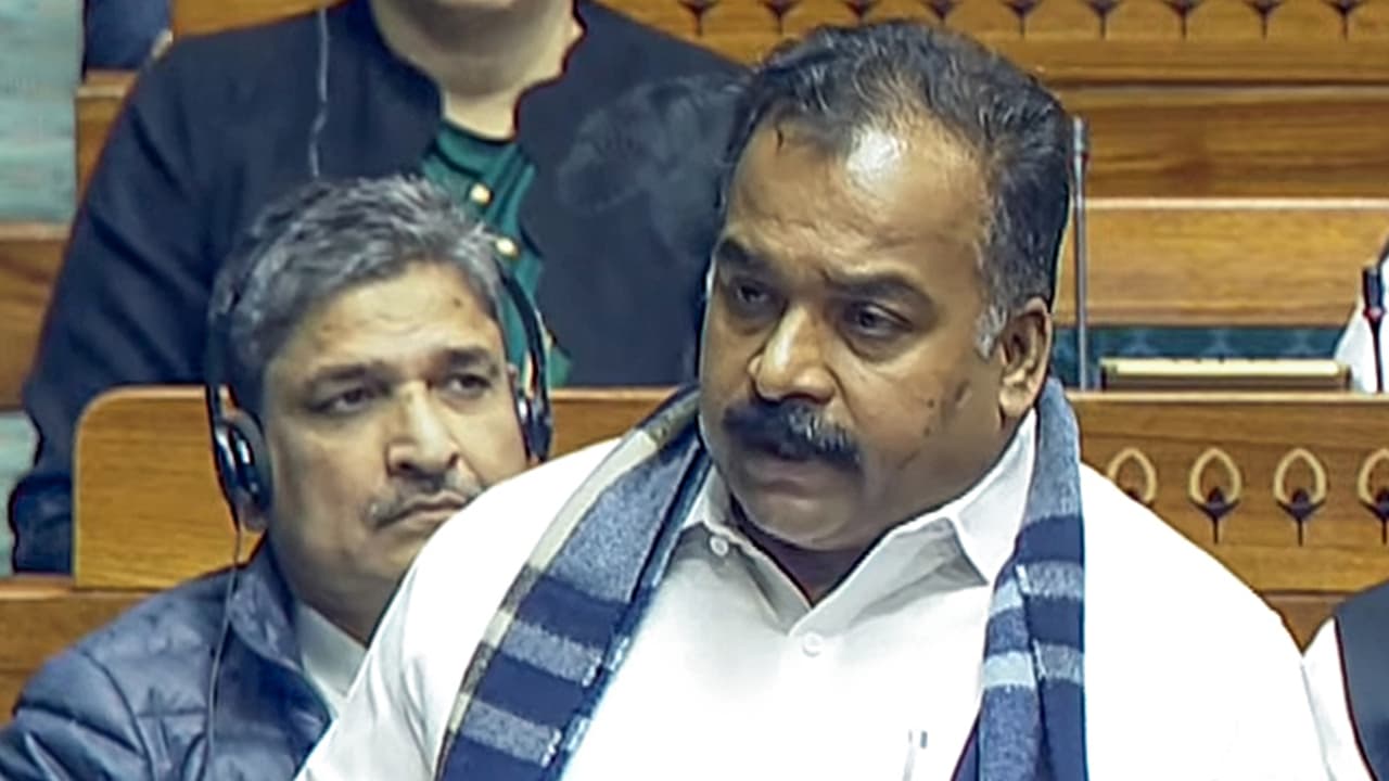 Congress MP B Manickam Tagore (Photo/ANI) Congress MP B Manickam Tagore (Photo/ANI)