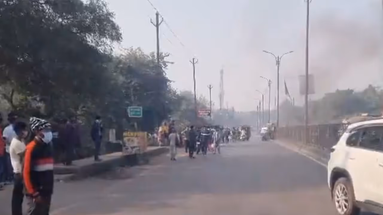 Visual from the Kenduadih in Dhanbad (Photo/ANI)