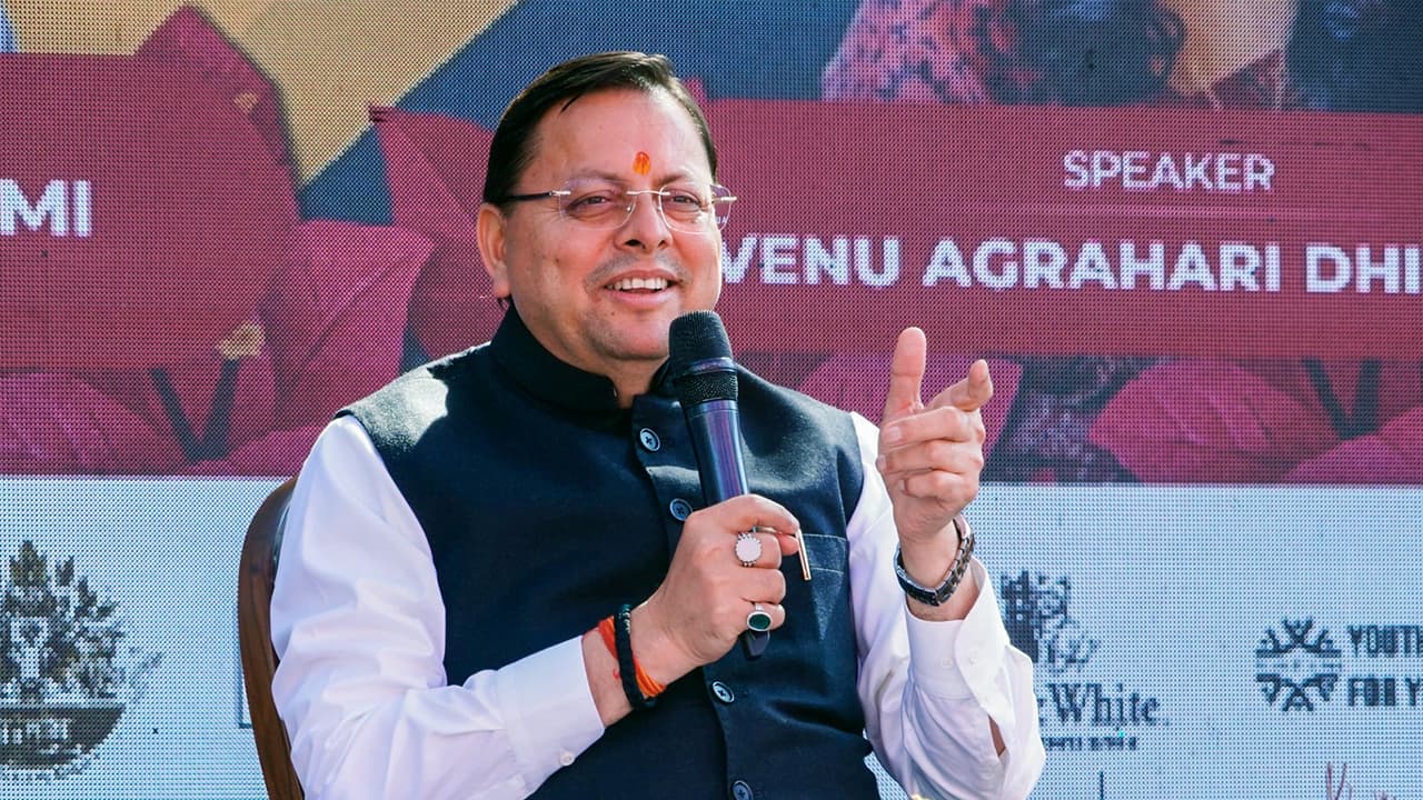Uttarakhand CM Pushkar Singh Dhami (Photo/ANI)