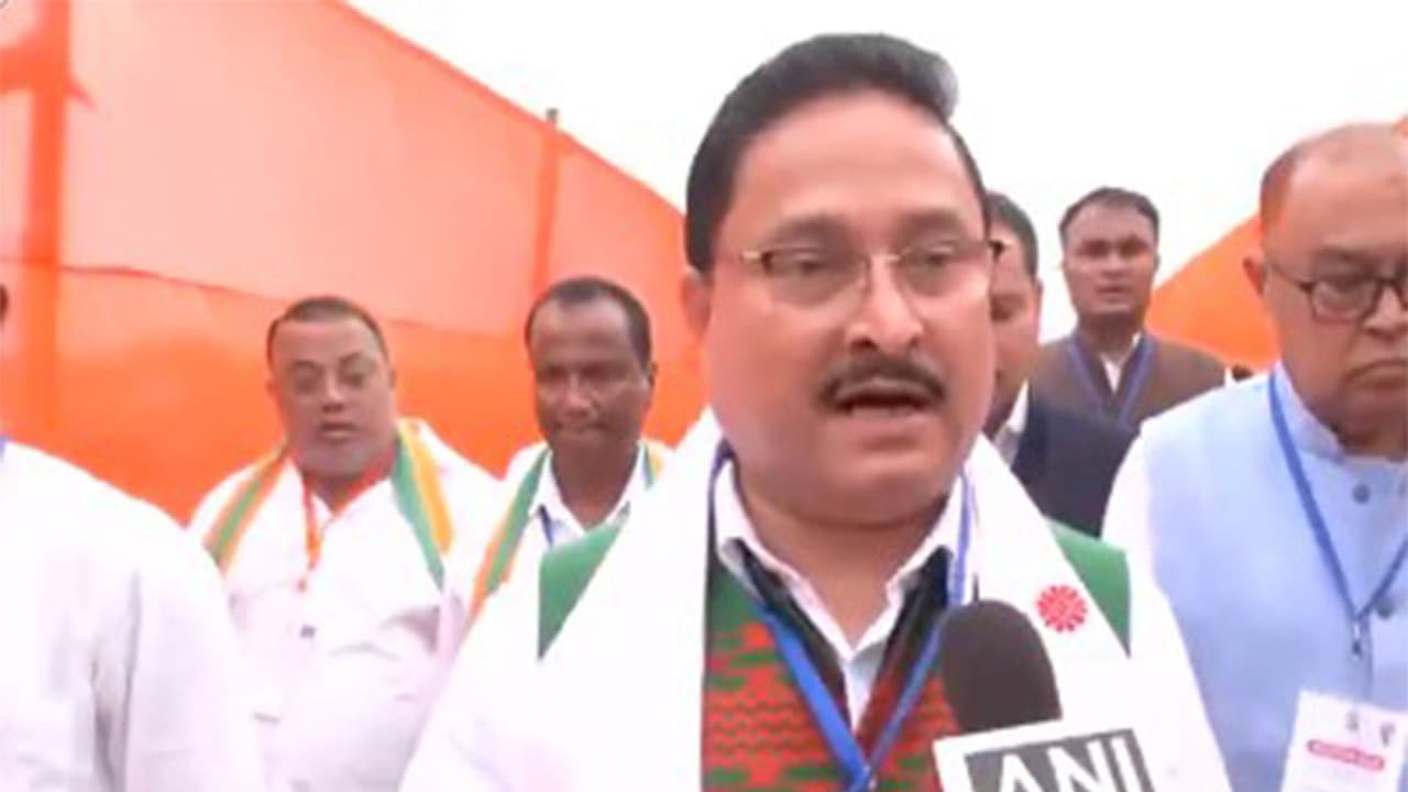 Assam Bharatiya Janata Party (BJP) President Dilip Saikia (Photo/ANI) Assam Bharatiya Janata Party (BJP) President Dilip Saikia (Photo/ANI)