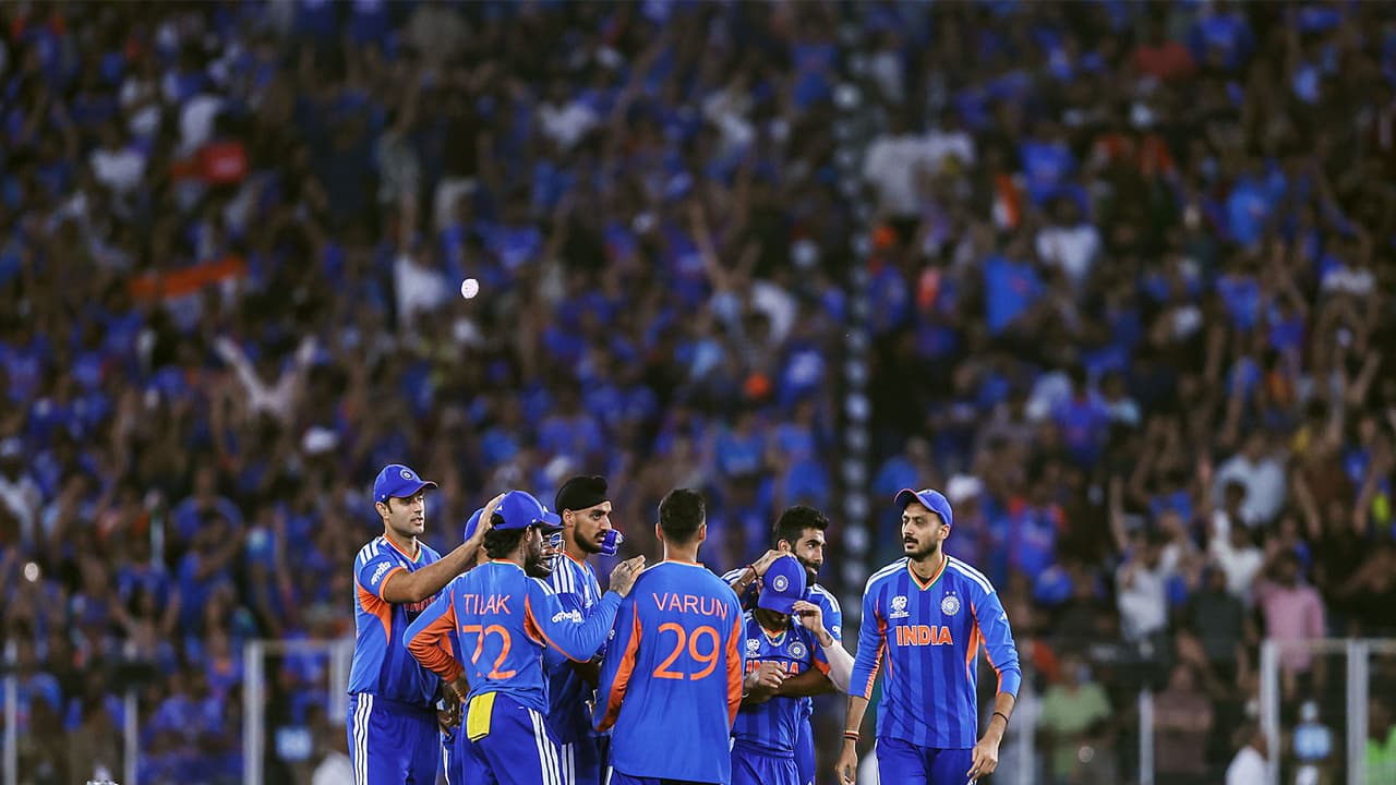 Team India celebrating (Photo: ANI) Team India celebrating (Photo: ANI)