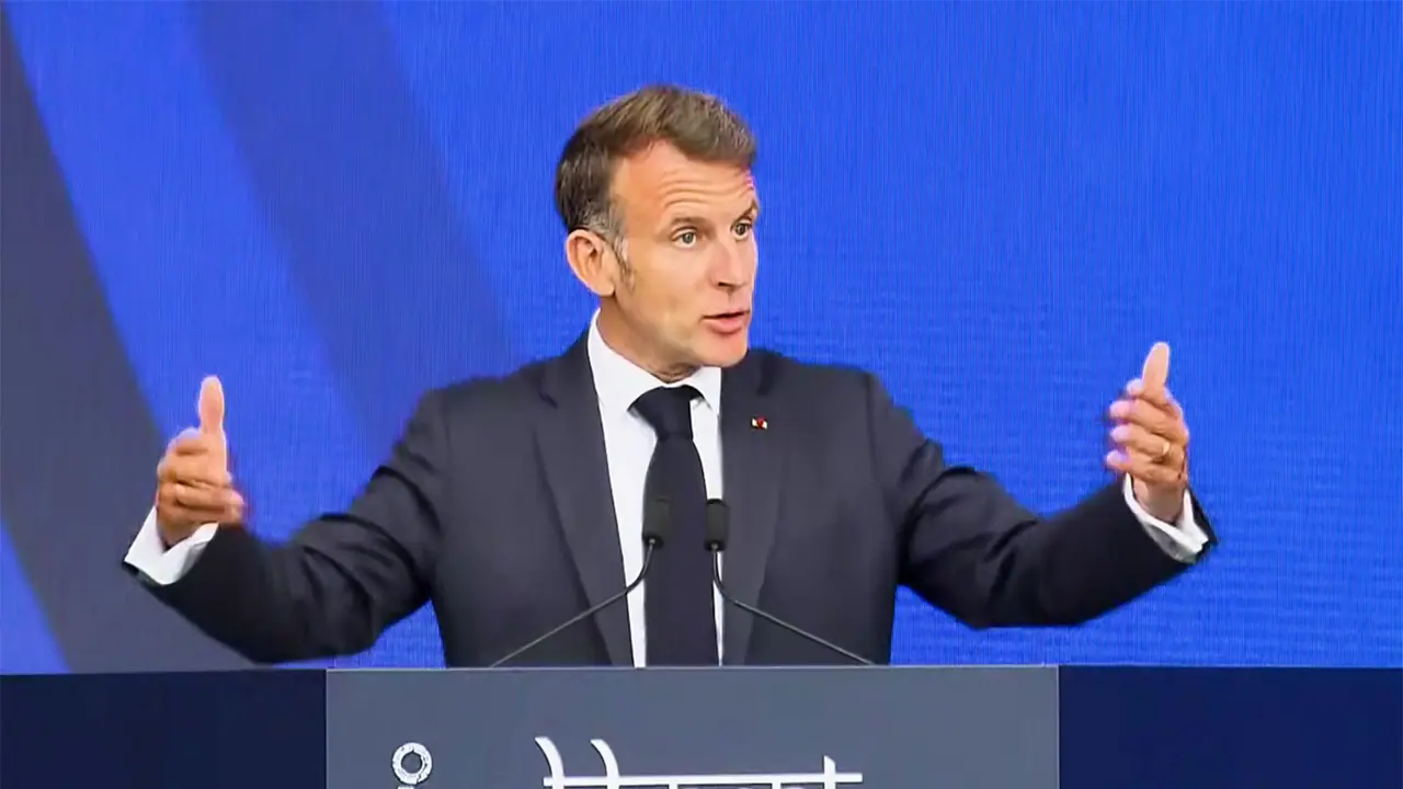 French President Emmanuel Macron (Photo/ANI) French President Emmanuel Macron (Photo/ANI)
