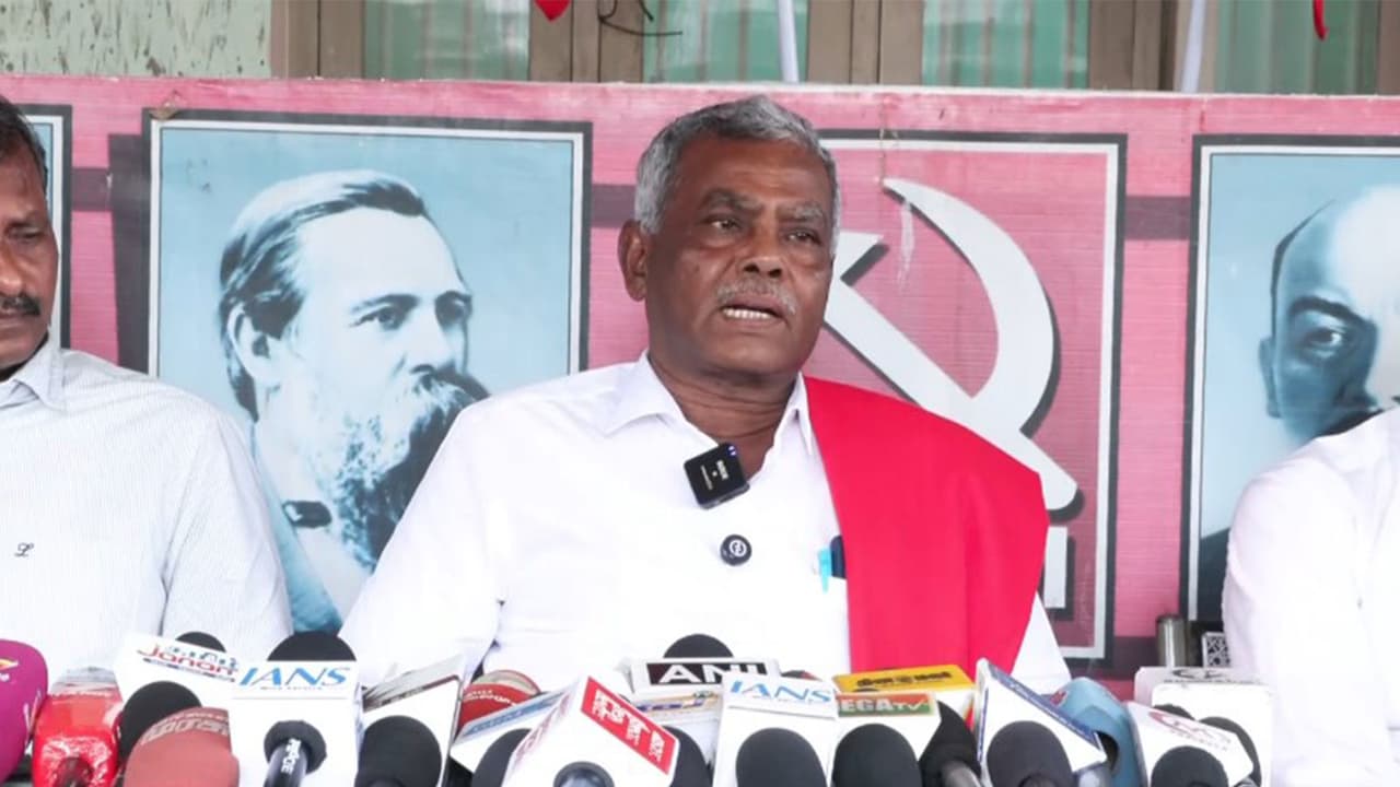 CPI(M) State Secretary P Shanmugam (File Photo/ANI) CPI(M) State Secretary P Shanmugam (File Photo/ANI)