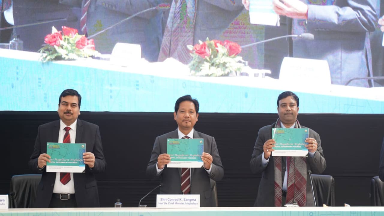 Meghalaya Govt host First Regional AI Conference in Shillong (Photo/ANI) Meghalaya Govt host First Regional AI Conference in Shillong (Photo/ANI)