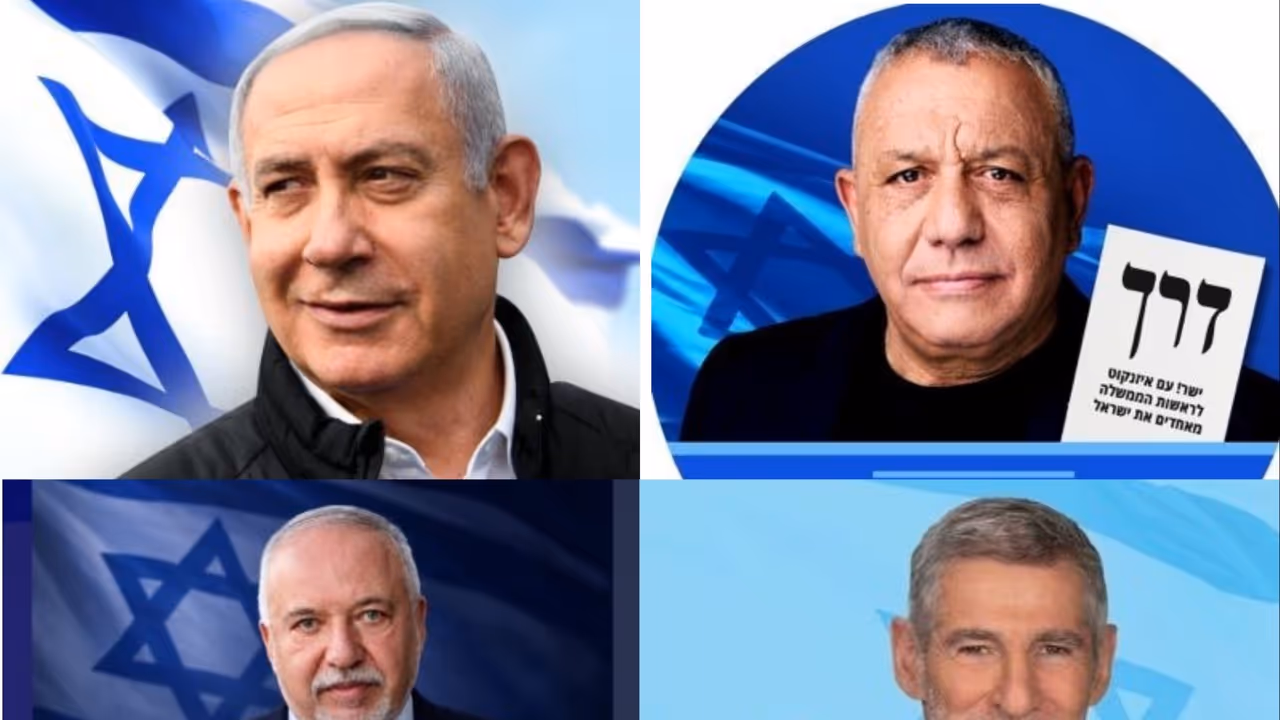 Benjamin Netanyahu, Gadi Eisenkot, Avigdor Liberman and Yair Golan (Photo/X accounts) Benjamin Netanyahu, Gadi Eisenkot, Avigdor Liberman and Yair Golan (Photo/X accounts)