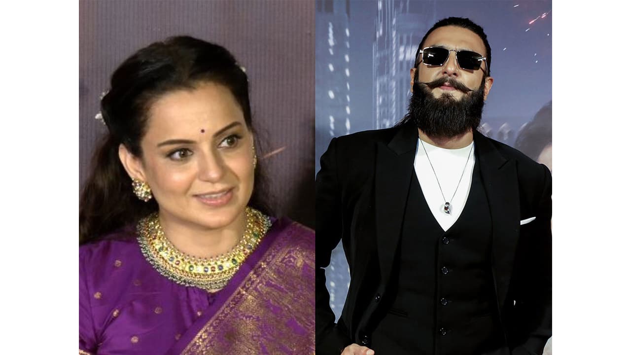 Kangana Ranaut and Ranveer Singh (Photo/ANI) Kangana Ranaut and Ranveer Singh (Photo/ANI)