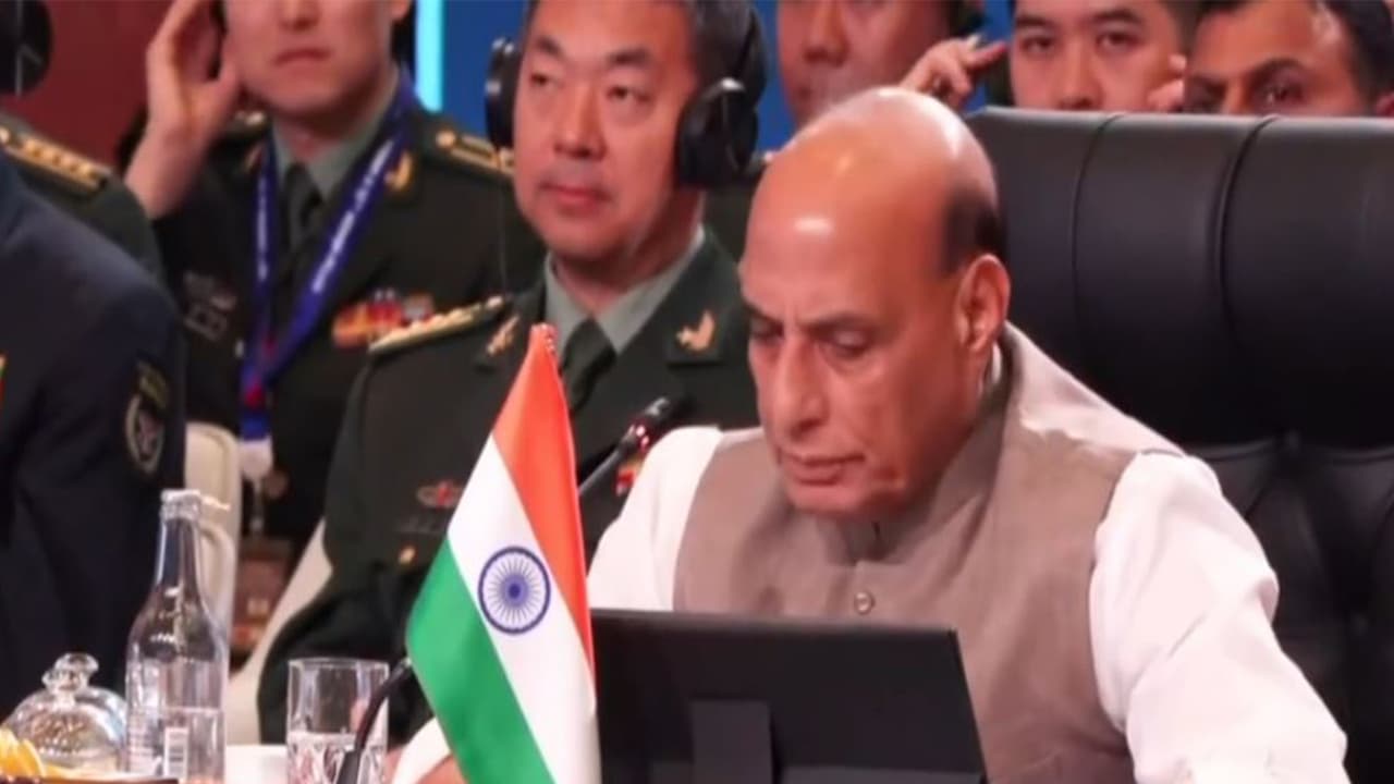 Defence Minister Rajnath Singh Addressing the 12th ADMM Plus forum in Kuala Lumpur, Malaysia (Photo/X@rajnathsingh) Defence Minister Rajnath Singh Addressing the 12th ADMM Plus forum in Kuala Lumpur, Malaysia (Photo/X@rajnathsingh)