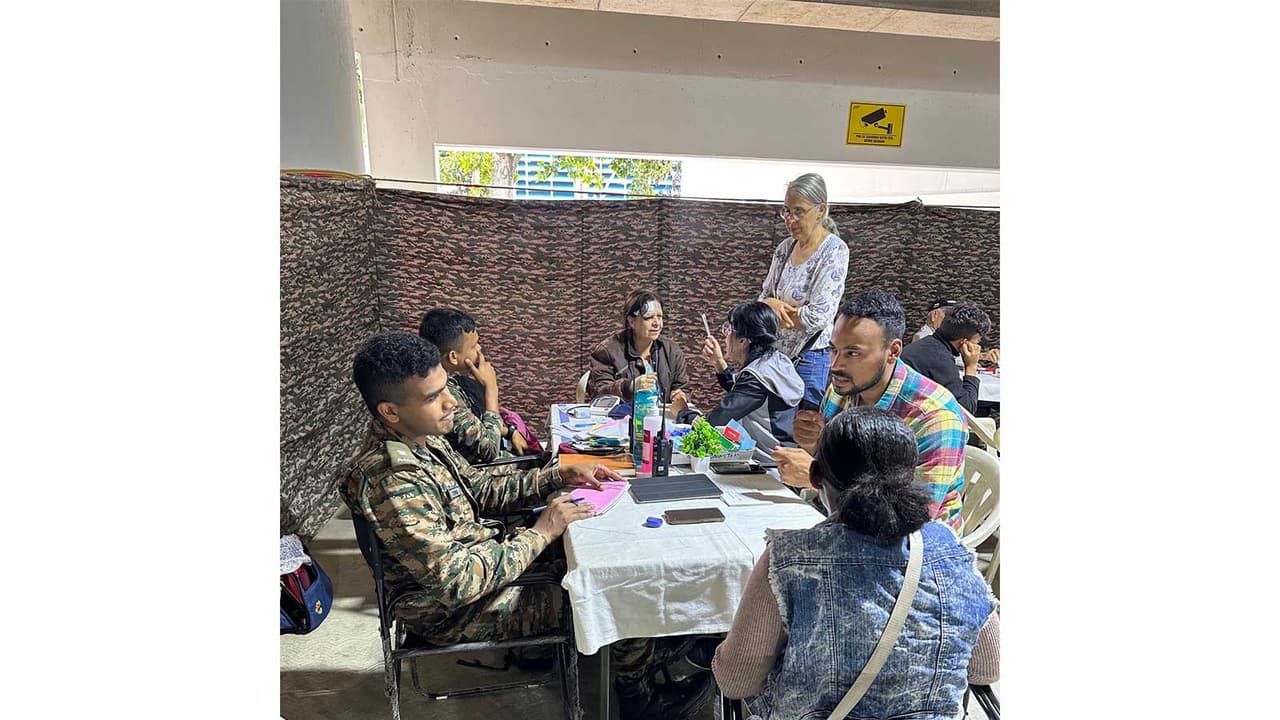 India’s Army Field Hospital in Venezuela (Photo: X Randhir Jaiswal @MEAIndia) India’s Army Field Hospital in Venezuela (Photo: X Randhir Jaiswal @MEAIndia)