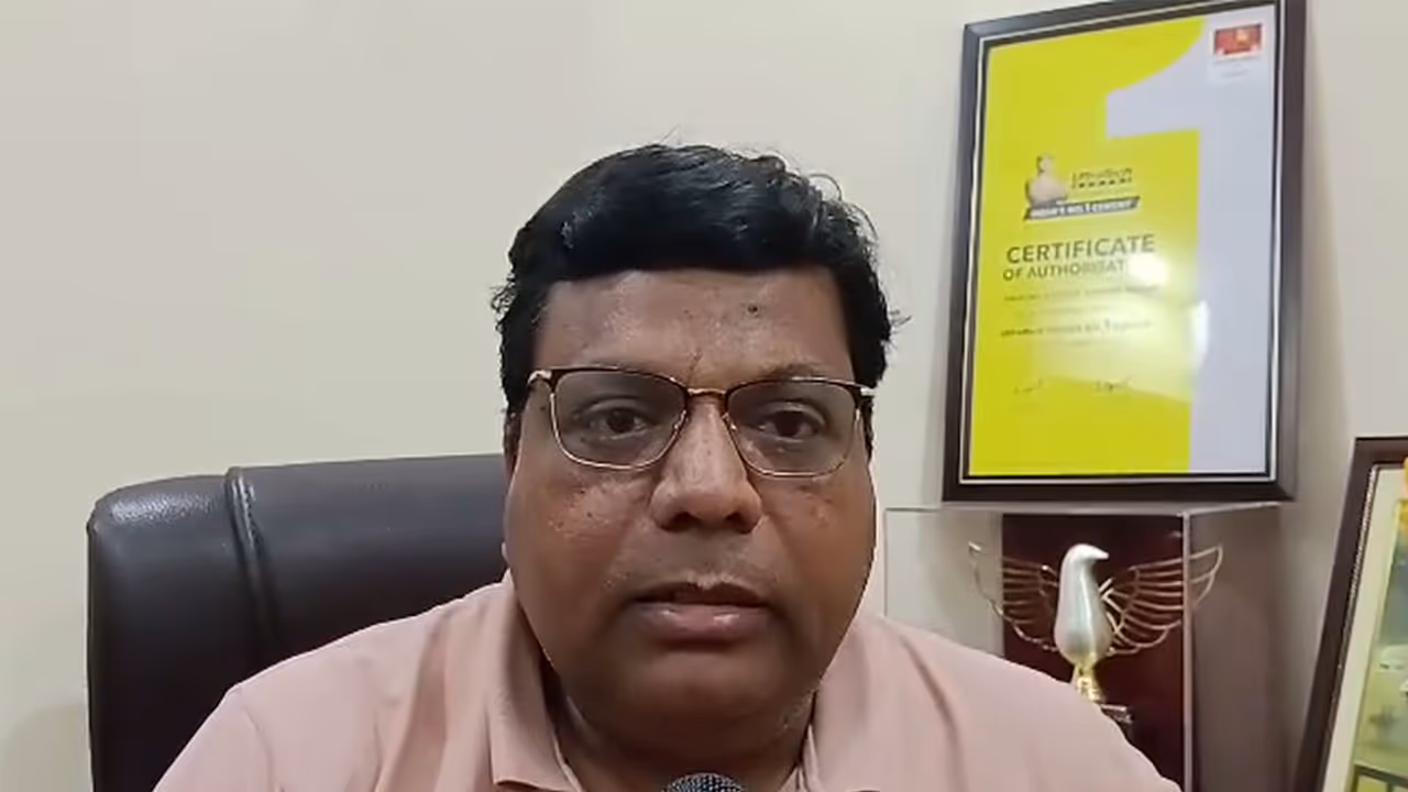 Sanjay Dwivedi, whose son Shubham Dwivedi lost his life in the attack (Photo:ANI) Sanjay Dwivedi, whose son Shubham Dwivedi lost his life in the attack (Photo:ANI)