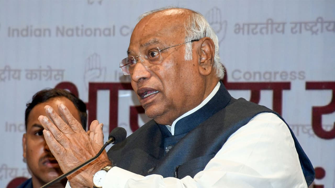Congress president Mallikarjun Kharge (File Photo/ANI) Congress president Mallikarjun Kharge (File Photo/ANI)
