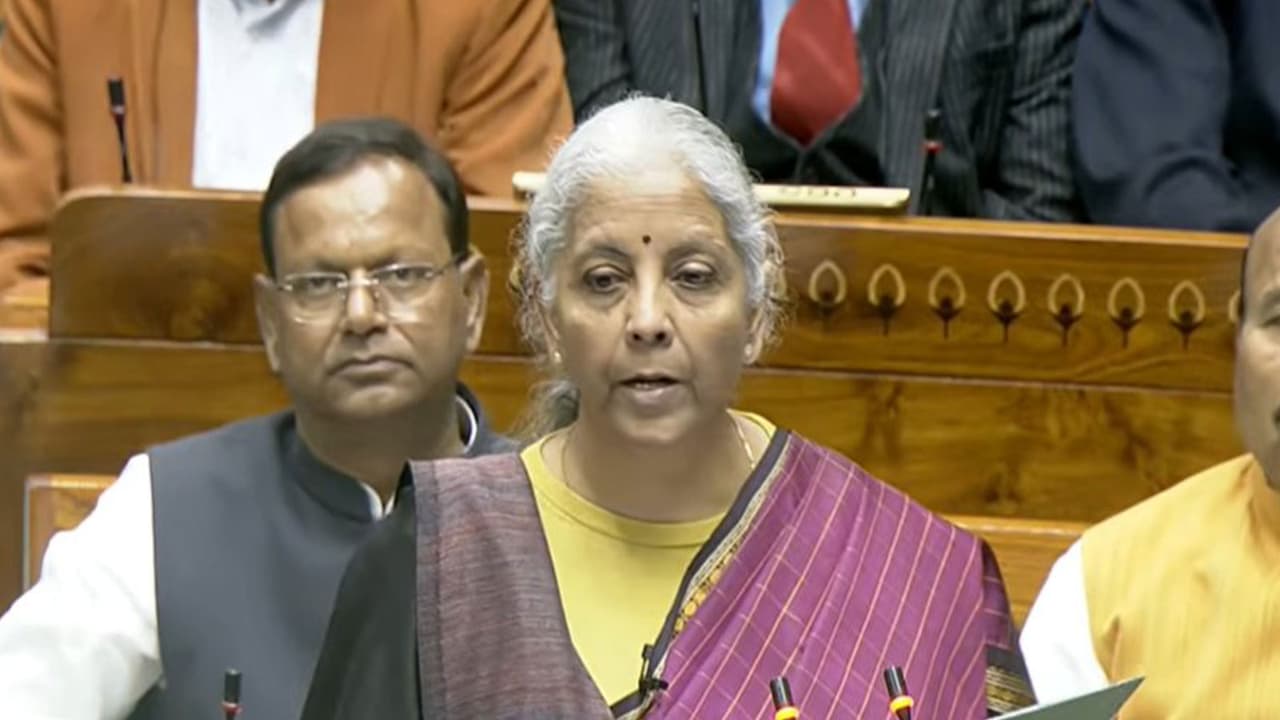 Union Finance Minister Nirmala Sitharaman (Photo/Sansad TV) Union Finance Minister Nirmala Sitharaman (Photo/Sansad TV)