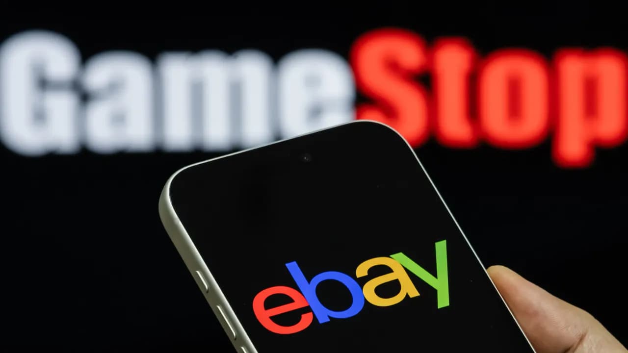 https://stocktwits.com/news articles/markets/equity/game stop locks in 9 8 e bay ownership with voting rights as cohen pushes takeover/cZZ7yxNR7ML https://stocktwits.com/news articles/markets/equity/game stop locks in 9 8 e bay ownership with voting rights as cohen pushes takeover/cZZ7yxNR7ML