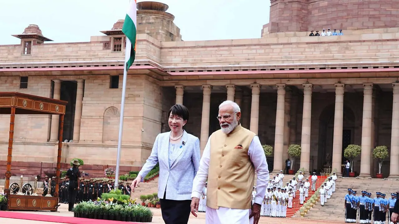 Japan Prime Minister Sanae Takaichi and Prime Minister Narendra Modi (Photo/X@MEAIndia) Japan Prime Minister Sanae Takaichi and Prime Minister Narendra Modi (Photo/X@MEAIndia)