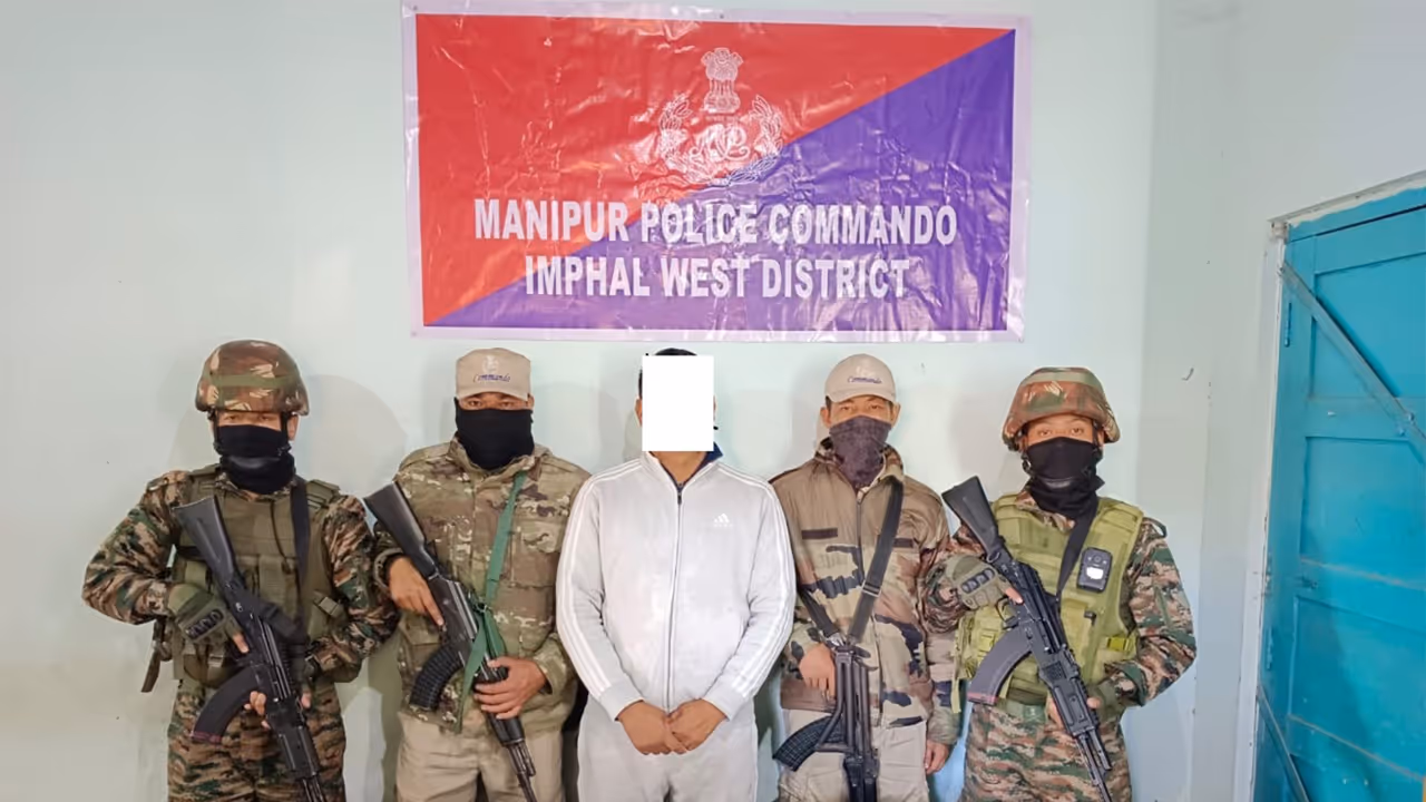 Manipur police arrest active cadre of UNLF (Koireng) (Photo/ANI)