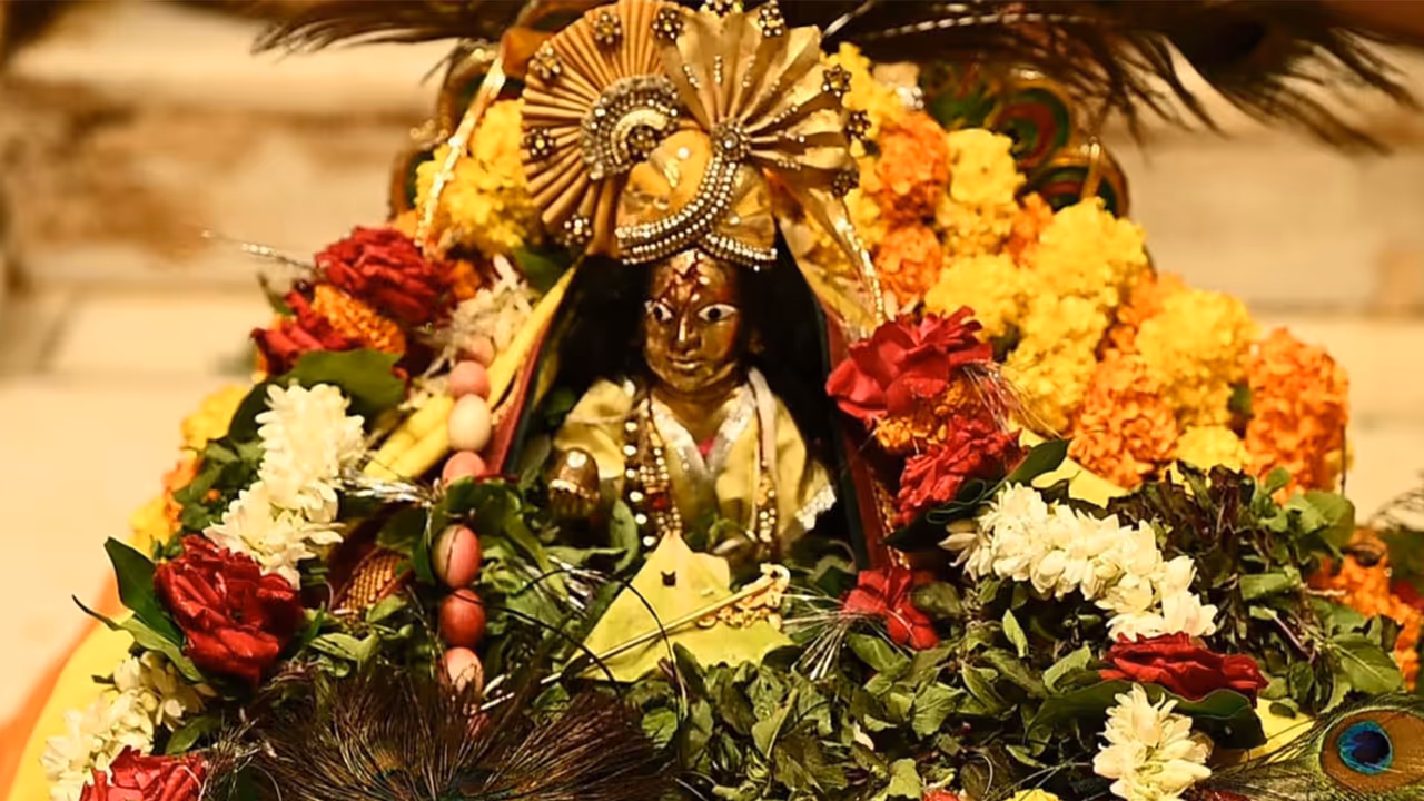Laddu Gopal appears with Shri Vishweshwar during Mangala Aarti at Kashi Vishwanath Dham (Photo/ANI) Laddu Gopal appears with Shri Vishweshwar during Mangala Aarti at Kashi Vishwanath Dham (Photo/ANI)