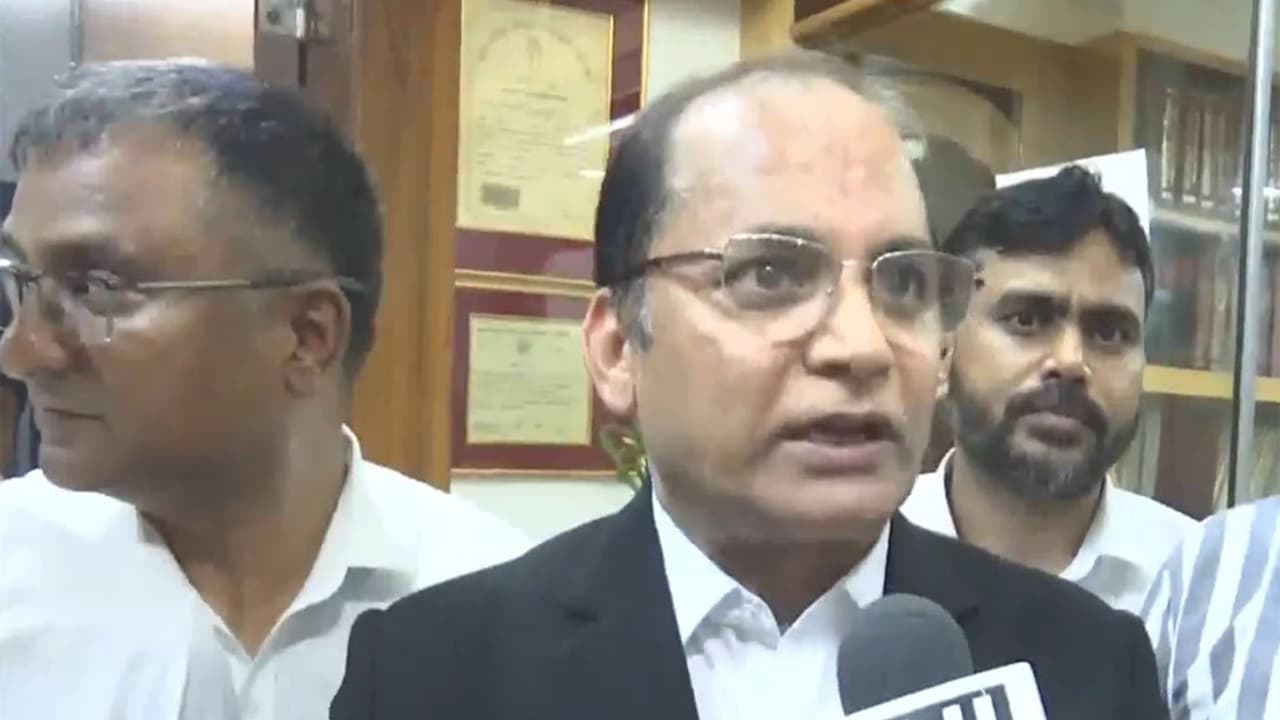 Advocate Enosh George Carlo, representing Twisha's husband, Samarth Singh (Photo/ANI) Advocate Enosh George Carlo, representing Twisha's husband, Samarth Singh (Photo/ANI)