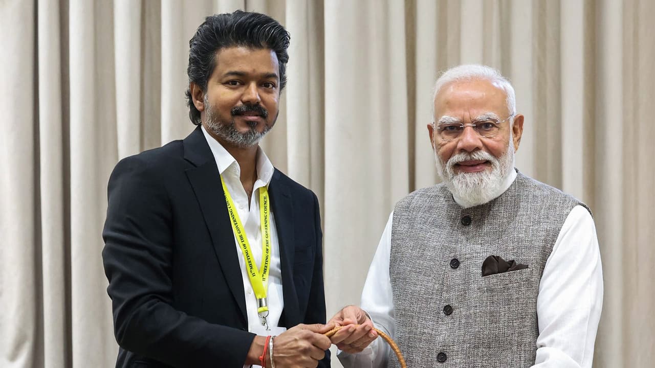 Prime Minister Narendra Modi and Tamil Nadu Chief Minister Vijay (File Photo/x/@PMOIndia) Prime Minister Narendra Modi and Tamil Nadu Chief Minister Vijay (File Photo/x/@PMOIndia)