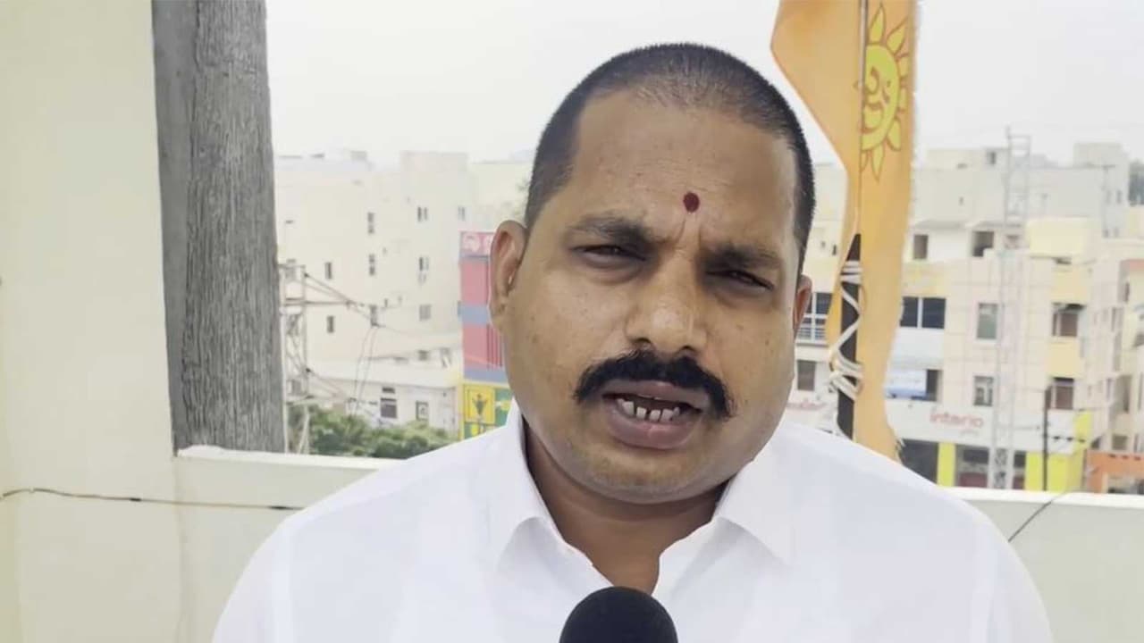Bharatiya Janata Party (BJP) leader Karunasagar (Photo/ANI) Bharatiya Janata Party (BJP) leader Karunasagar (Photo/ANI)