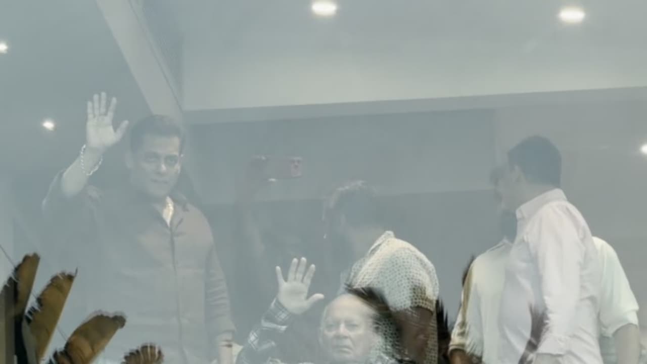 Salman Khan with his dad Salim Khan (Image source: ANI) Salman Khan with his dad Salim Khan (Image source: ANI)