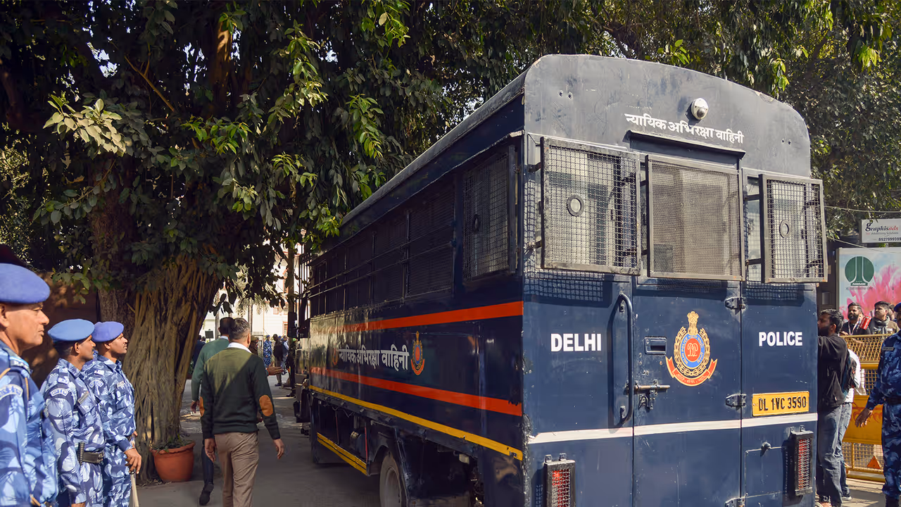 NIA officials outside Patiala House Court in New Delhi (Photo/ANI) NIA officials outside Patiala House Court in New Delhi (Photo/ANI)