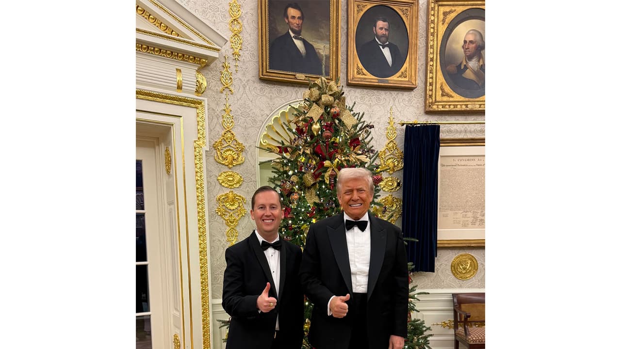 US Ambassador to India, Sergio Gor with US President Donald Trump (Photo: X@USAndIndia) US Ambassador to India, Sergio Gor with US President Donald Trump (Photo: X@USAndIndia)