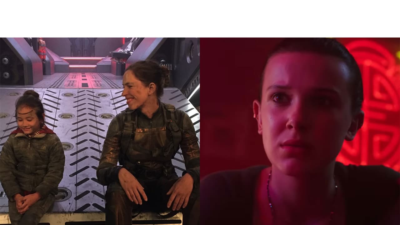 Millie Bobby Brown, Rebecca Hall pay tribute to Kaylee Hottle (Photo/Instagram@rebeccahall/@WarnerBros) Millie Bobby Brown, Rebecca Hall pay tribute to Kaylee Hottle (Photo/Instagram@rebeccahall/@WarnerBros)