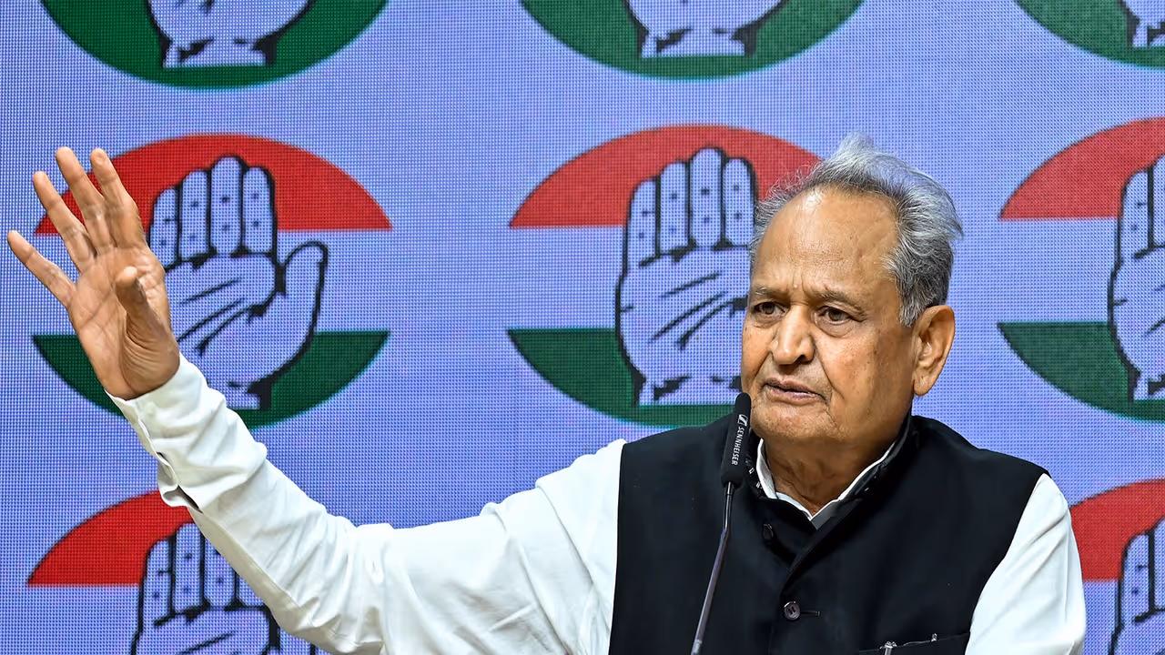 Former Rajasthan CM Ashok Gehlot (File photo/ANI) Former Rajasthan CM Ashok Gehlot (File photo/ANI)